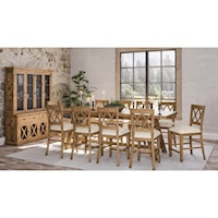 11-Piece Counter Height Table and Chair Set