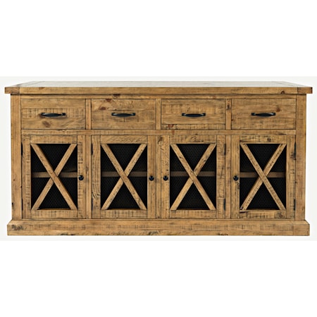 4-Drawer Sideboard