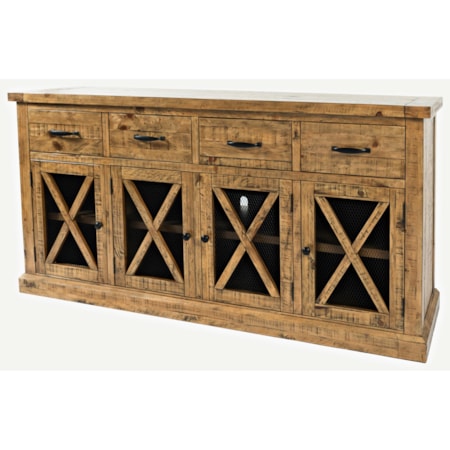 4-Drawer Sideboard