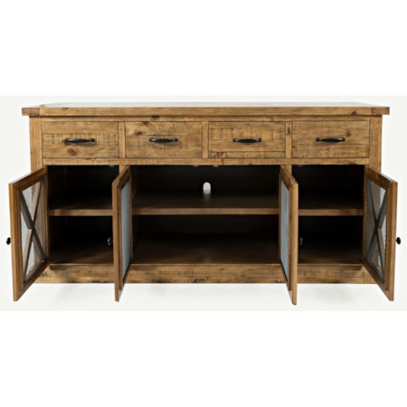 4-Drawer Sideboard