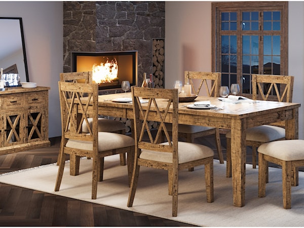 7-Piece Table and Chair Set