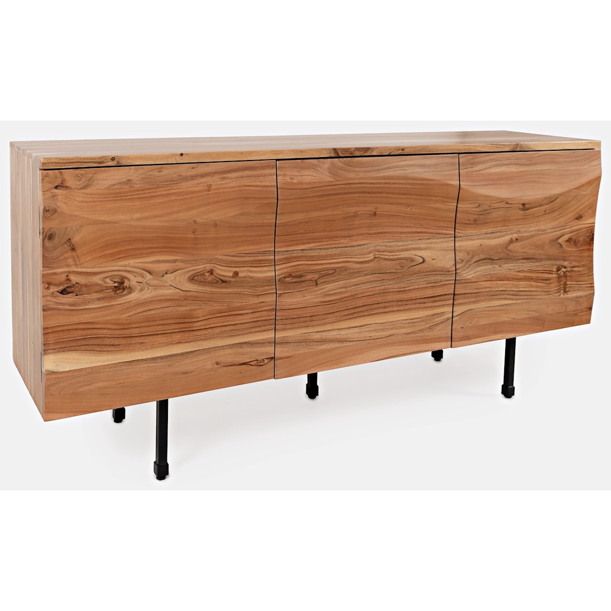 Jofran The Wave 3 Door Accent Cabinet