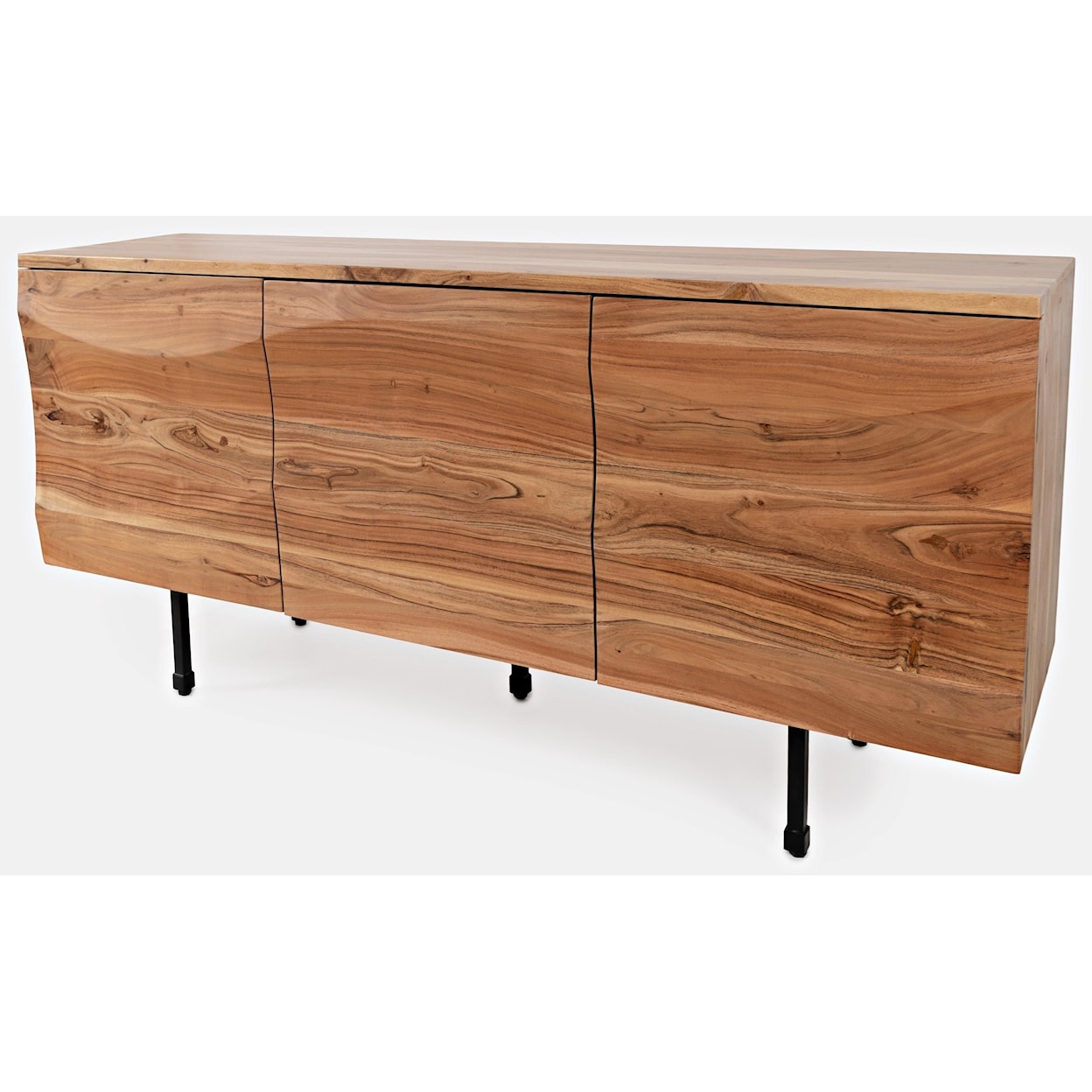 Jofran The Wave 3 Door Accent Cabinet