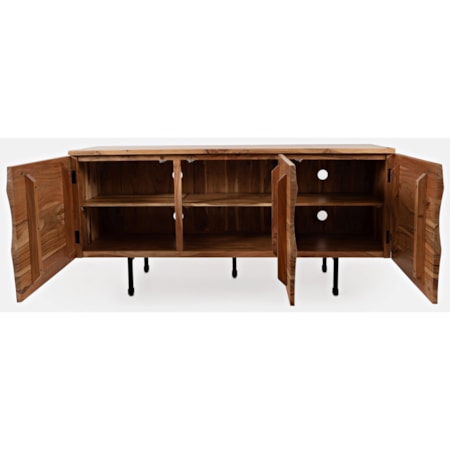 3 Door Accent Cabinet