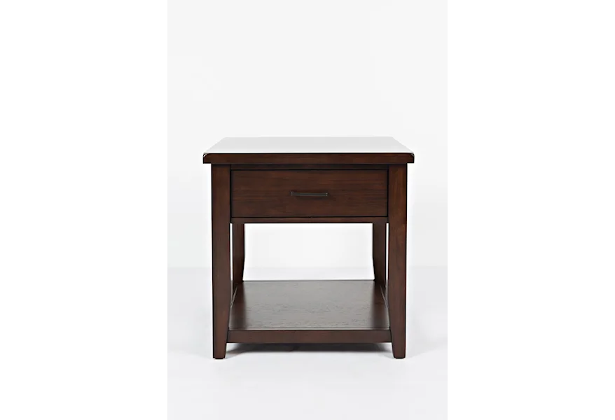 Twin Cities End Table by Jofran at Jofran
