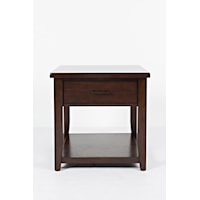 Twin Cities Transitional End Table