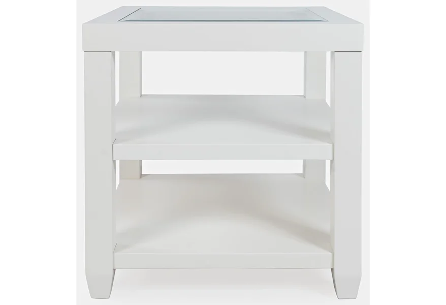 Urban Icon End Table by Jofran at HomeWorld Furniture