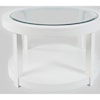 Jofran Rhianna Round Castered Cocktail Table