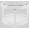 Jofran Urban Icon Round Castered Cocktail Table