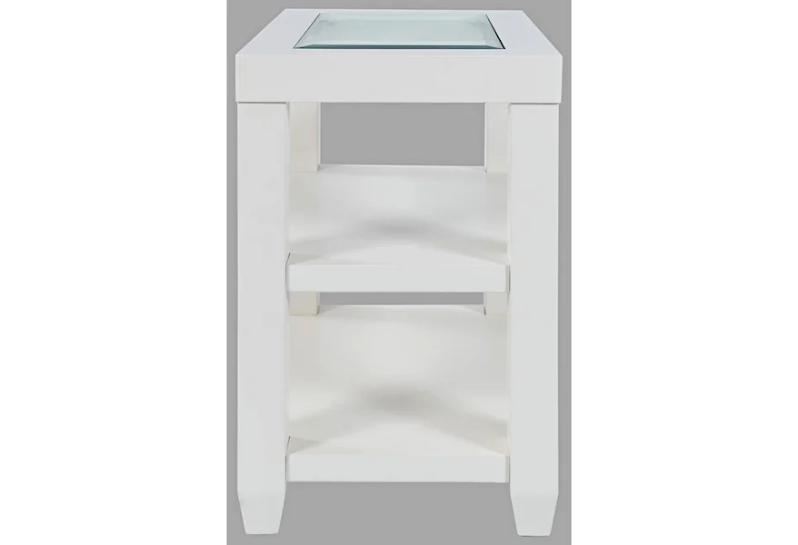 Urban Icon Chairside Table by Jofran at HomeWorld Furniture
