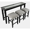 Jofran Urban Icon Sofa Counter Dining - 4 Piece