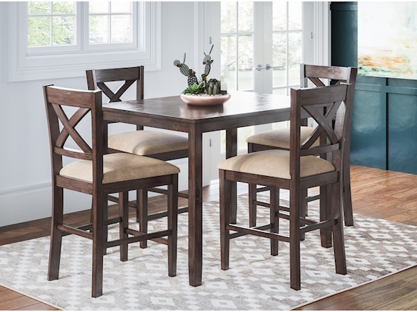 5 Pack Counter Height Dining Set