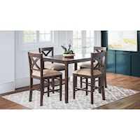 5 Pack Counter Height Dining Set