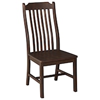 Mission Dining Side Chair with Slatback