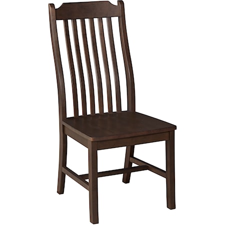 Mission Dining Side Chair with Slatback