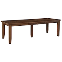 Mission Dining Table with Table Leafs