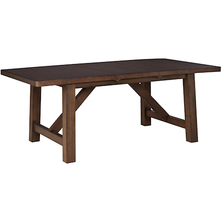 Mission Dining Table with Table Leaf