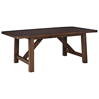 Mission Dining Table with Table Leaf