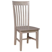 Tall Mission Chair with Slatback