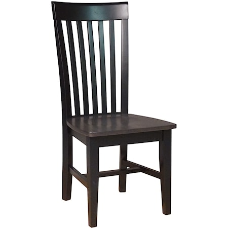 Tall Mission Chair with Slatback