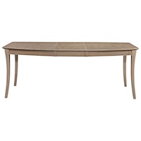 Transitional Salerno Butterfly Extension Table