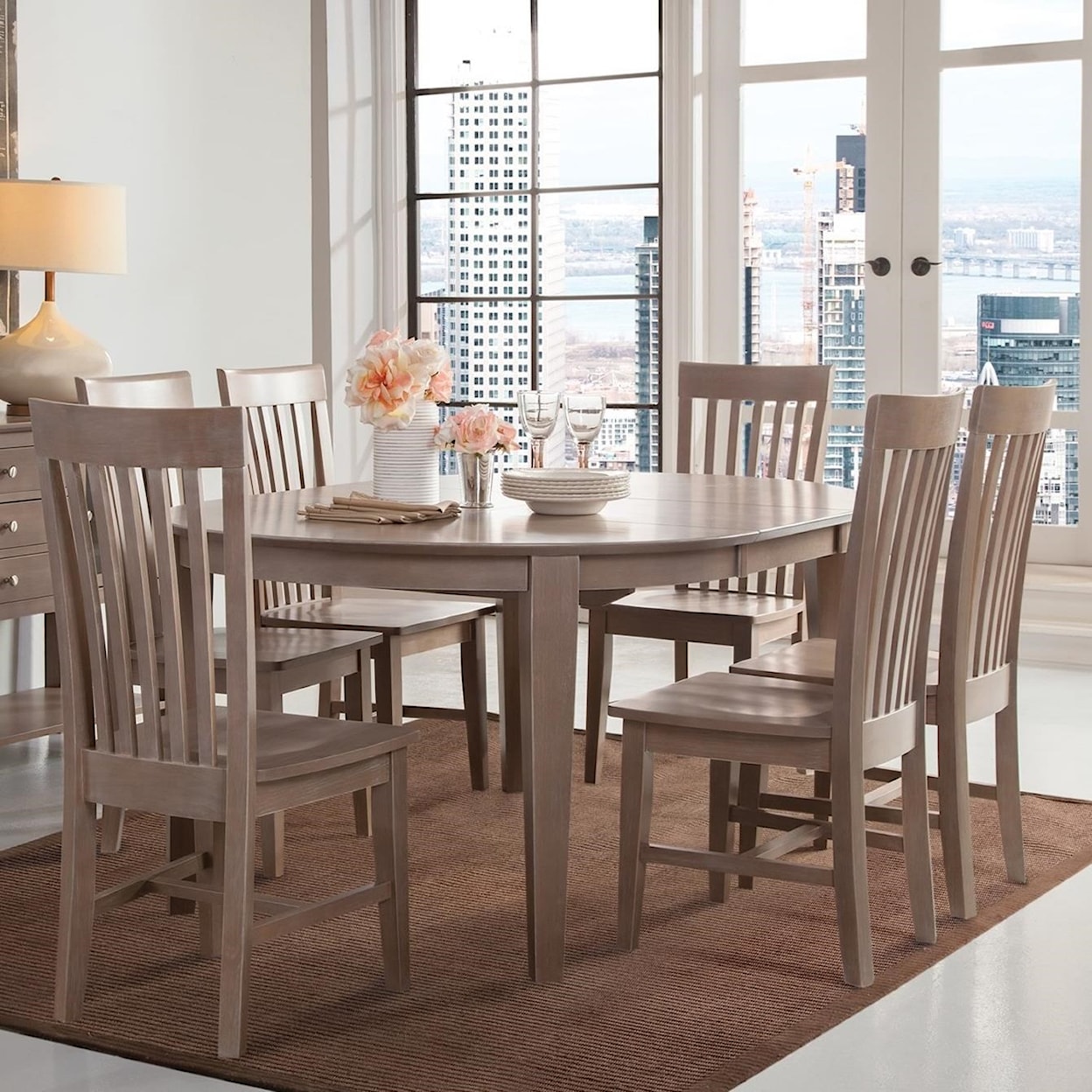 Carolina Dinette Cosmopolitan Table and Chair Set