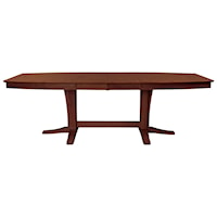 Transitional Milano Double Butterfly Extension Table