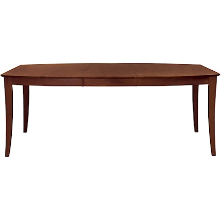 Transitional Salerno Butterfly Extension Table