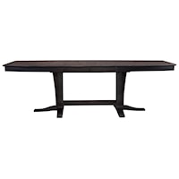 Transitional Milano Double Butterfly Extension Table