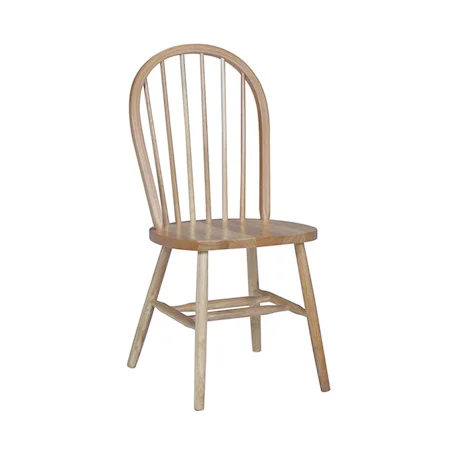 Casual Windsor Dining Side Chair