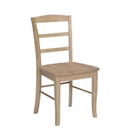 Casual Ladderback Side Chair