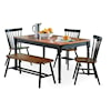 John Thomas Dining Essentials Ladderback Side Chair