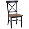 John Thomas Dining Essentials X-Back Side Chair