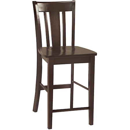 San Remo Stool in Rich Mocha