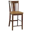 John Thomas Dining Essentials Splat Back Bar Chair