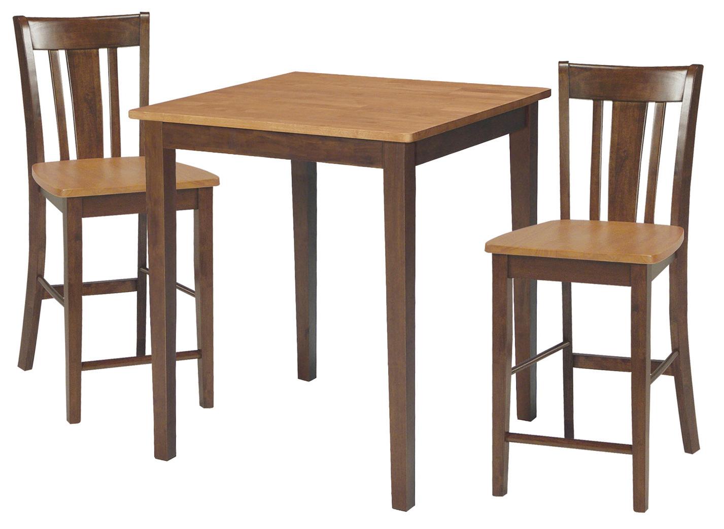 John Thomas Dining Essentials Splat Back Bar Chair