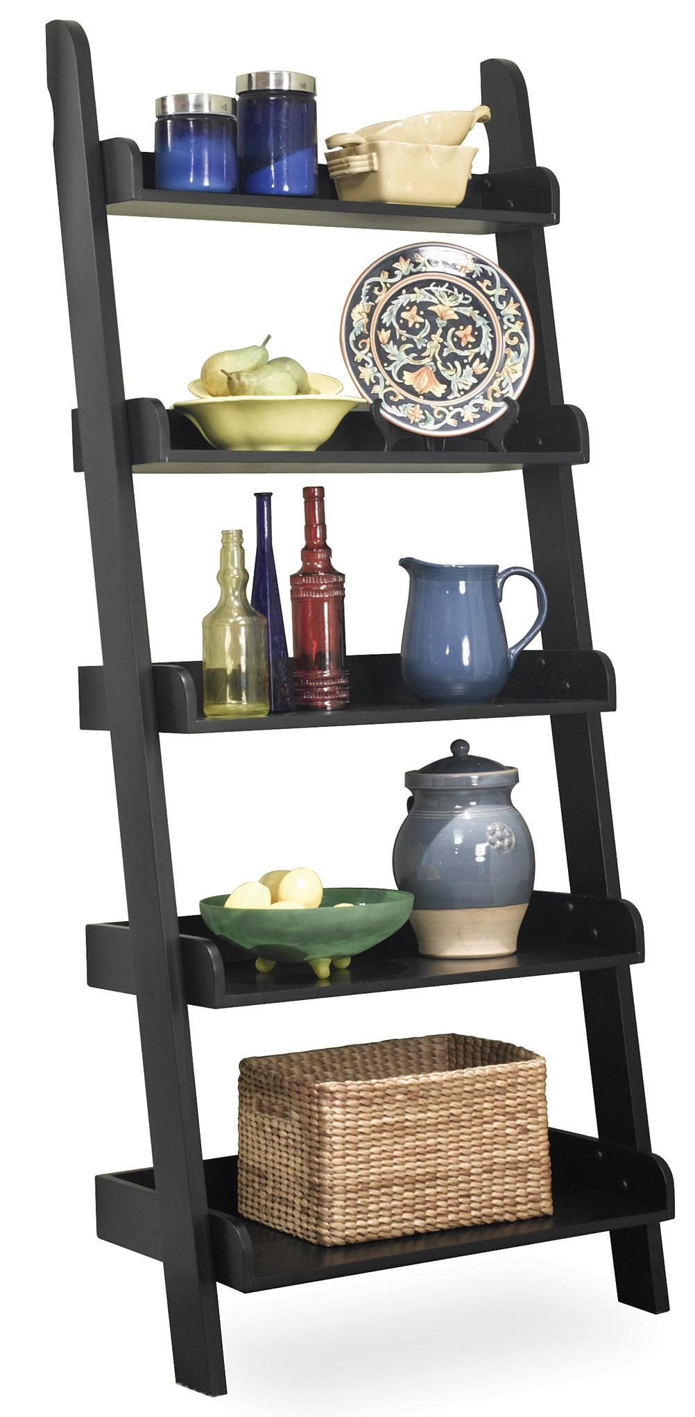 John Thomas Home Accents Leaning Ladder Shelf