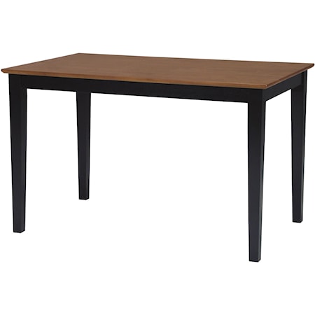 Contemporary Rectangular Dining Table