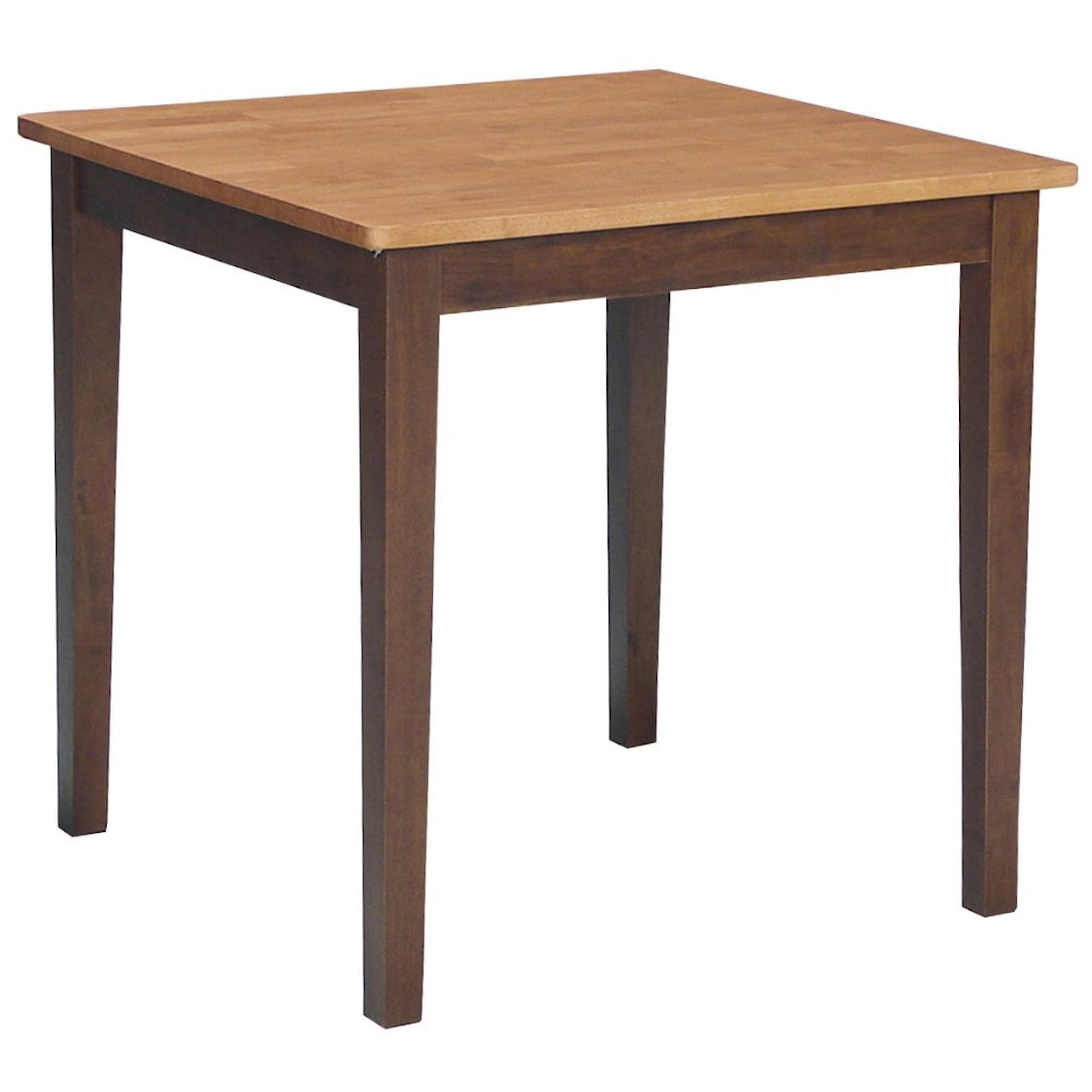 John Thomas Dining Essentials Casual Square Table