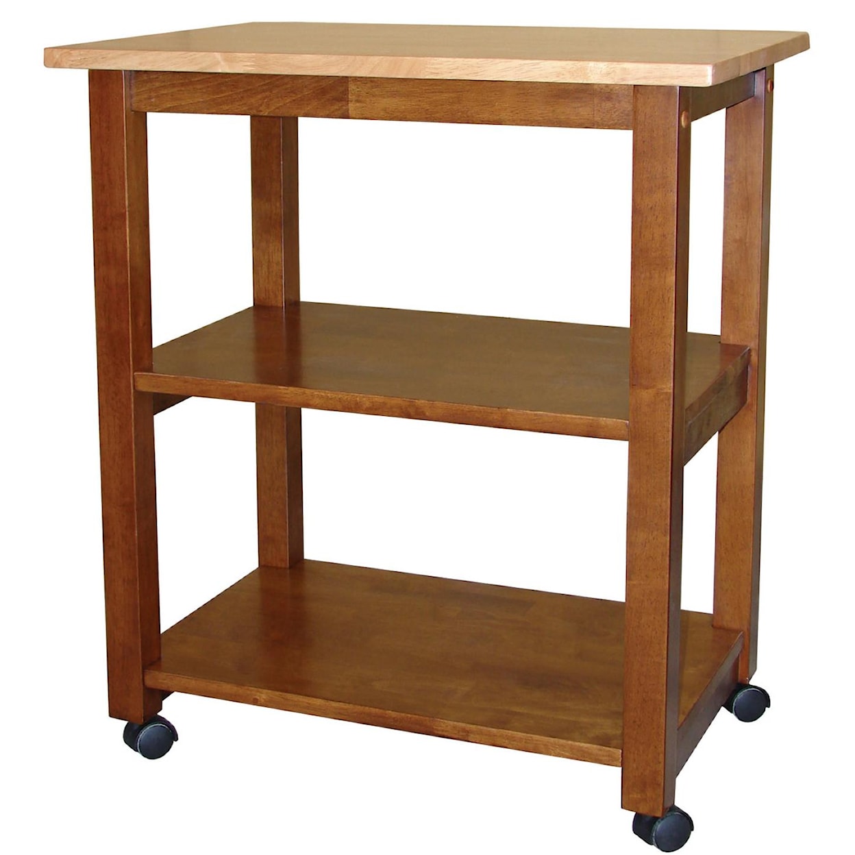 John Thomas Home Accents 2-Shelf Kitchen Cart