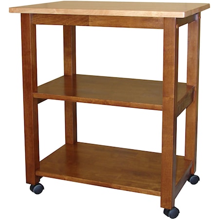 2-Shelf Kitchen Cart