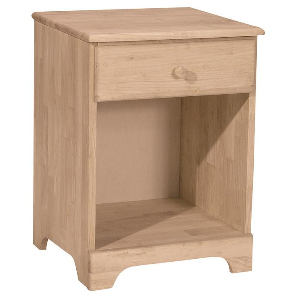 Carolina Dinette SELECT Bedroom Jamestown 1-Drawer Night Stand