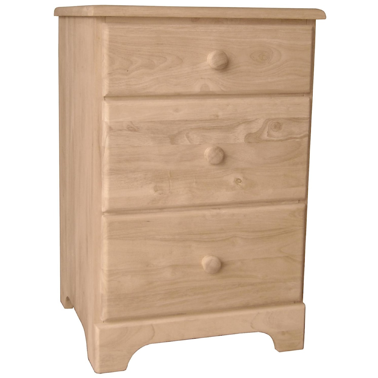 John Thomas SELECT Bedroom 3-Drawer Night Stand