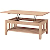 John Thomas SELECT Occasional & Accents Mission Lift-Top Coffee Table