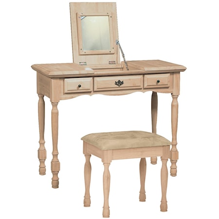 Traditional Vanity with Mirror
