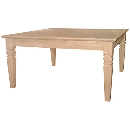 Traditional Java Square Coffee Table