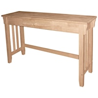 1-Drawer Mission Sofa Table