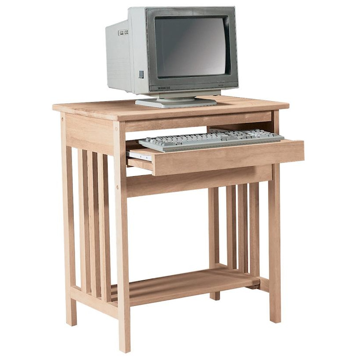 John Thomas SELECT Home Office Mission Computer Stand