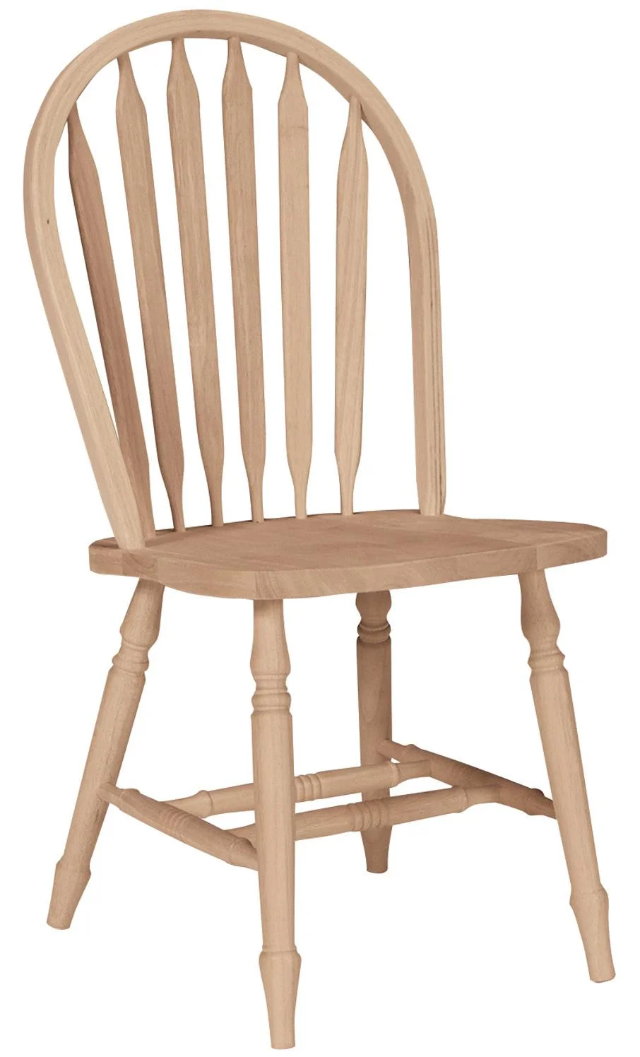 John Thomas SELECT Dining 113T Arrowback Windsor Chair with Turned Legs