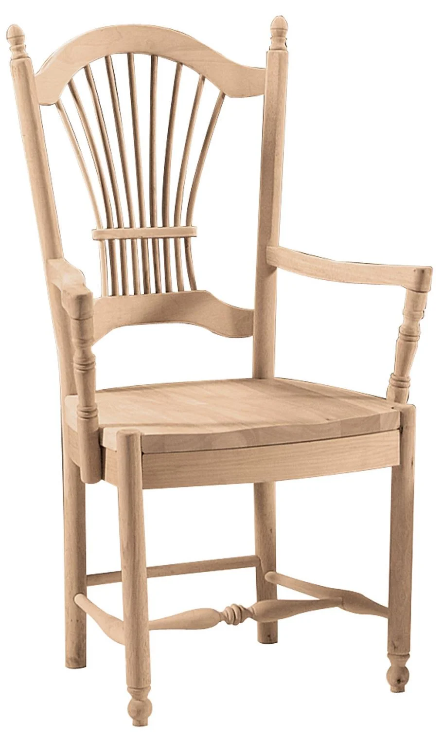 John Thomas SELECT Dining C1622B Sheaf Back Arm Chair Thornton